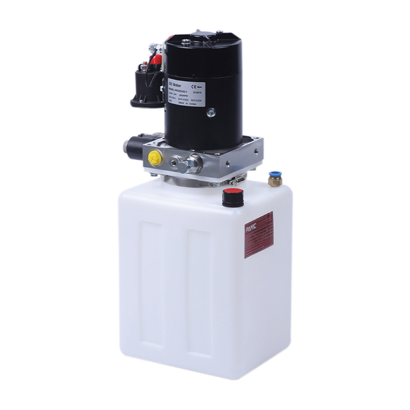 Hydraulická pohonná jednotka plne elektrického zakladača Hydraulická pohonná jednotka plne elektrického zakladača